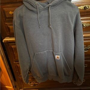 Carhartt women’s Faded Charcoal Hooded Sweatshirt